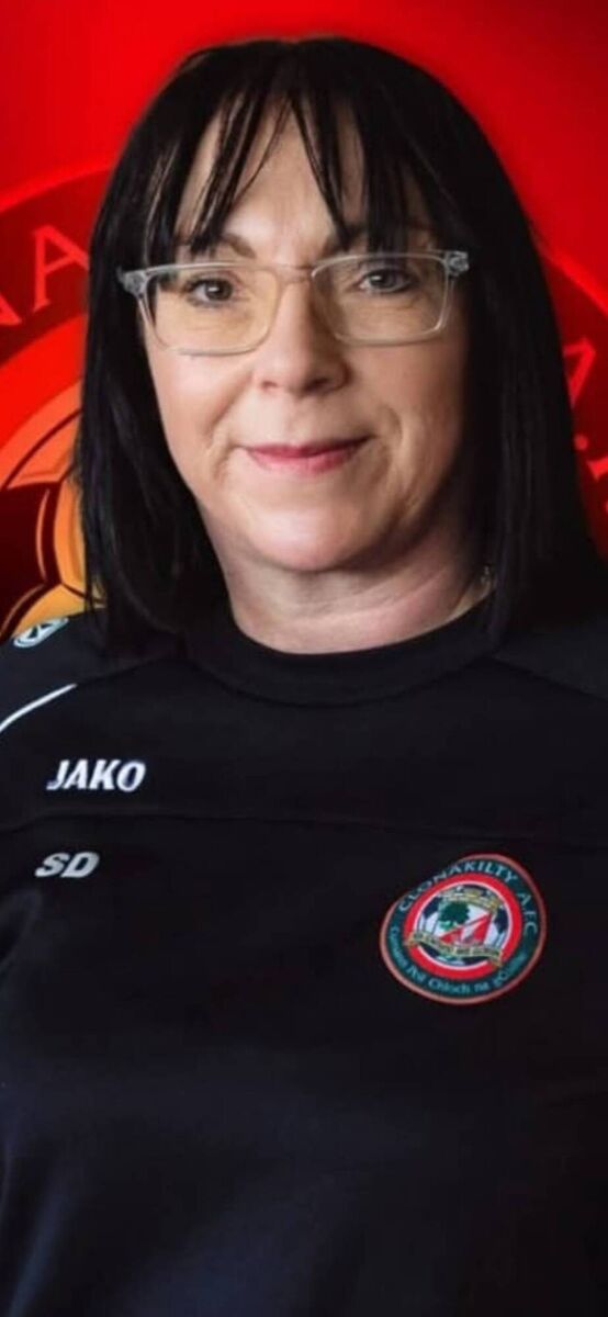 The late Sam Doherty who was the first female member of the Cork Youth League and also secretary of Clonakilty AFC. The late Sam Doherty who was the first female member of the Cork Youth League and also secretary of Clonakilty AFC.