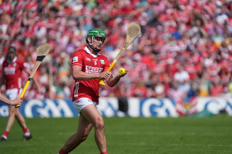 Cork's Brian Roche shoots for a point in the first half. Picture by Noel Sweeney Cork's Brian Roche shoots for a point in the first half. Picture by Noel Sweeney