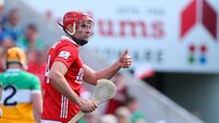 Brian Hayes with a thumbs up after scoring a goal 21/6/2026