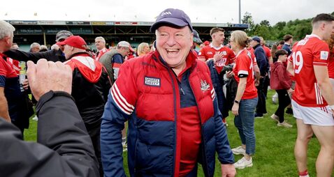 John Cleary celebrates after the game 13/6/2026
