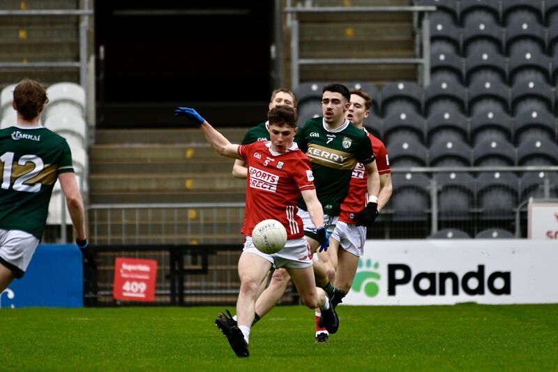  Cork's Seán O’Leary scores a point this year. Picture: Noel Sweeney
