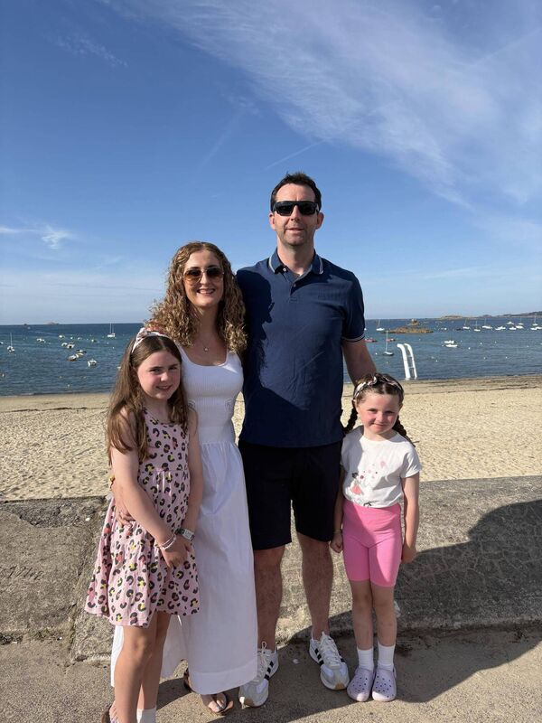 Niamh Murphy with her husband Seamus and their children. She says they Niamh Murphy with her husband Seamus and their children. She says they