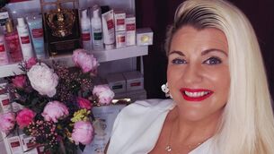<p>Emer O’Callaghan in her uniform at Emerald Beauty Clinic with her Guinot Gold Crown Elite award and certificate which she received from the Guinot Institute, Paris. Emer’s make-up is Master Colors Paris, available at Emerald Beauty Clinic. Appointments only, postage options available, 021 4365949. Free parking for clients</p>