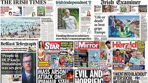 What the papers say: Wednesday's front pages What the papers say: Wednesday's front pages