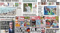 What the papers say: Wednesday's front pages