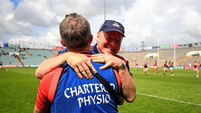 John Cleary celebrates after the game 18/6/2023
