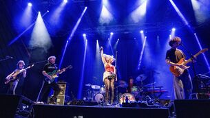 <p>Babyrat give an energetic performance on stage as the support act ahead of Bell X1 at Live at the Marquee in Cork last weekend. Today they play at The Savoy.	 Picture: Chani Anderson</p>