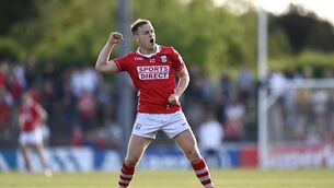 <p>Steven Sherlock will aim to help Cork to victory over Mayo</p>