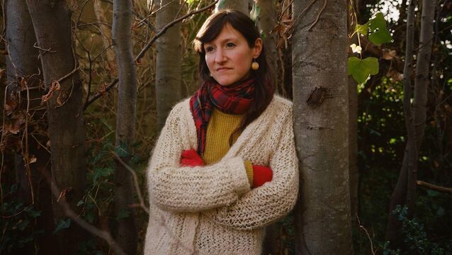 <p>Sara Baume says art is a way to satisfy the insistence to work with her hands. Picture: Alice Zoo</p>
