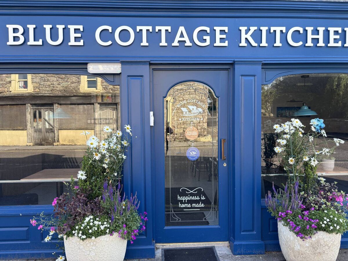 Blue Cottage Kitchen in Ballynoe