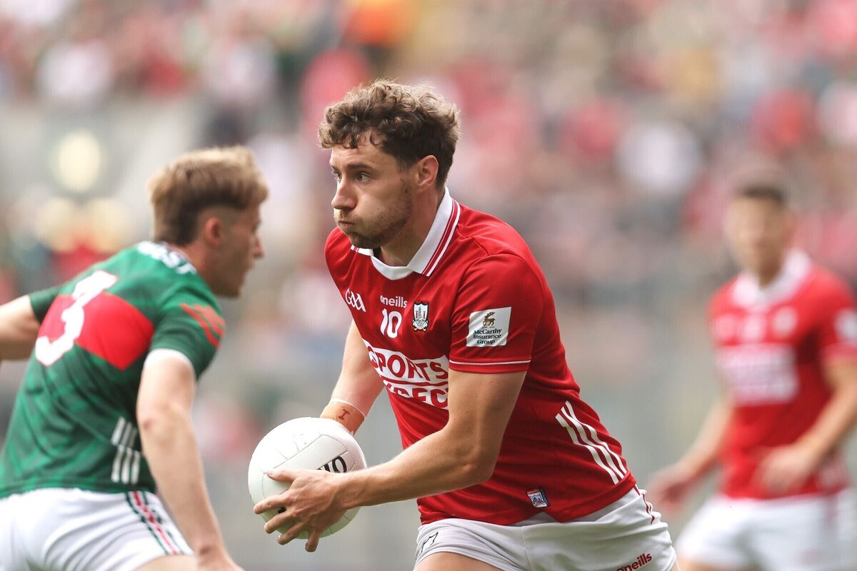 Cork's Paul Walsh on the ball against Mayo. Picture: Bryan Keane/INPHO Cork's Paul Walsh on the ball against Mayo. Picture: Bryan Keane/INPHO