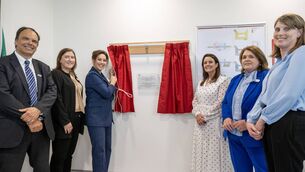 <p>Minister Jennifer Carroll MacNeill officially opening an extension at Mallow General Hospital earlier this month. Picture: Brian Lougheed </p>