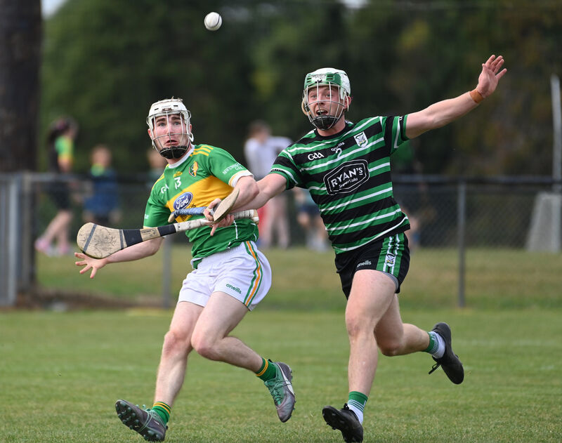 Ronan Geary (left) was impressive as Newtownshandrum beat Ballincollig. Picture: Eddie O'Hare