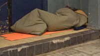 sleeping rough