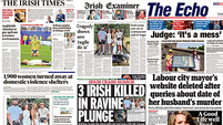 What the papers say: Tuesday's front pages