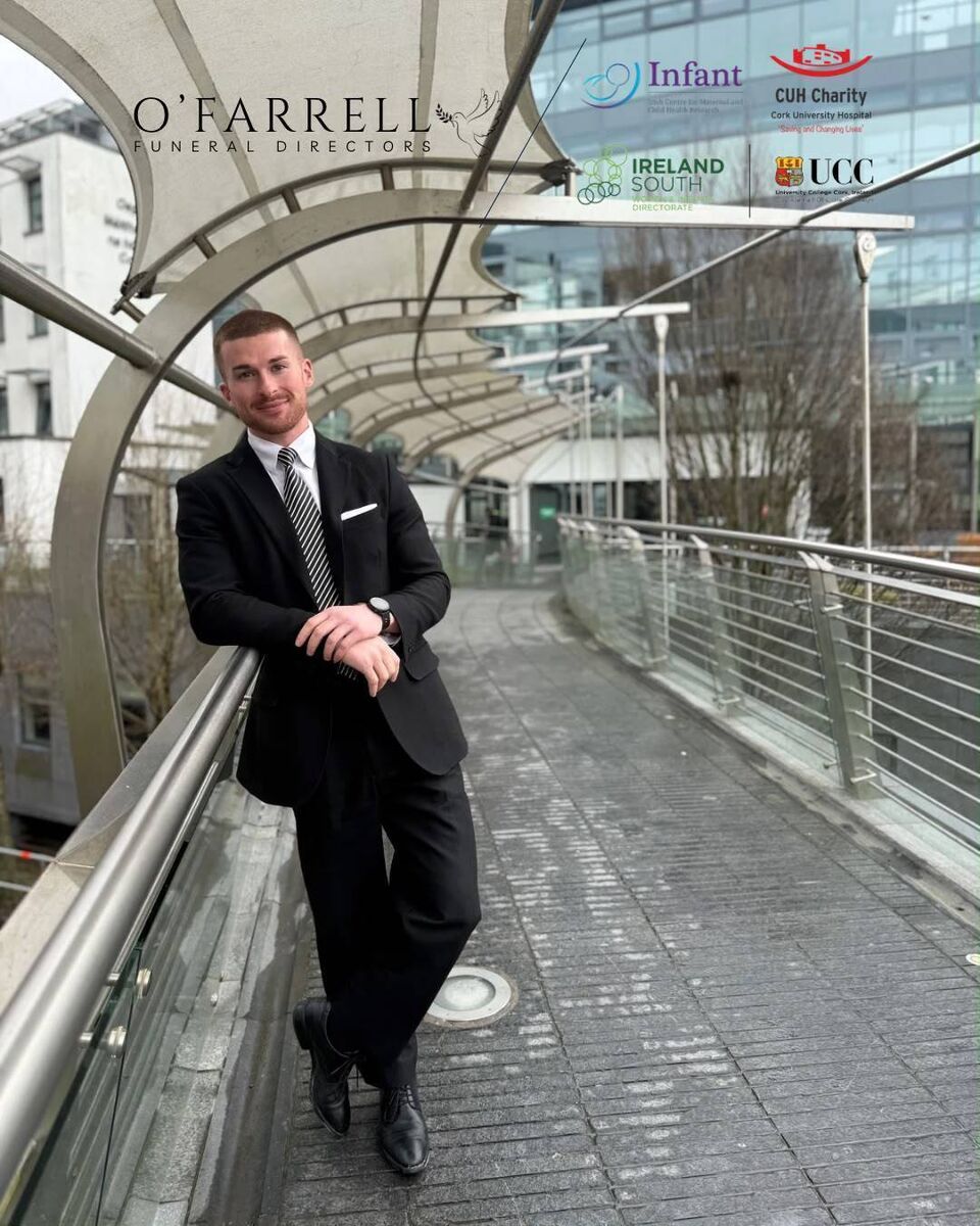 Brian O’Farrell, who is the third generation of his family working as a funeral director Brian O’Farrell, who is the third generation of his family working as a funeral director