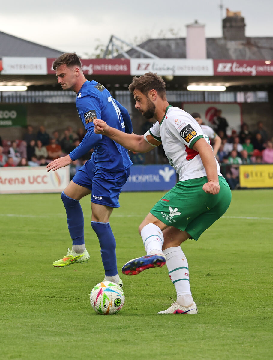Greg Bolger, Cork City, Ben McCormack, Bray Wanderers. Picture: Jim Coughlan. Greg Bolger, Cork City, Ben McCormack, Bray Wanderers. Picture: Jim Coughlan.