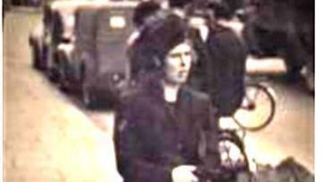 <p>Patsy Hunter's mother, Margaret. He recalls seeing her being 'churched' in 1951 after the birth of her sixth and final child</p>