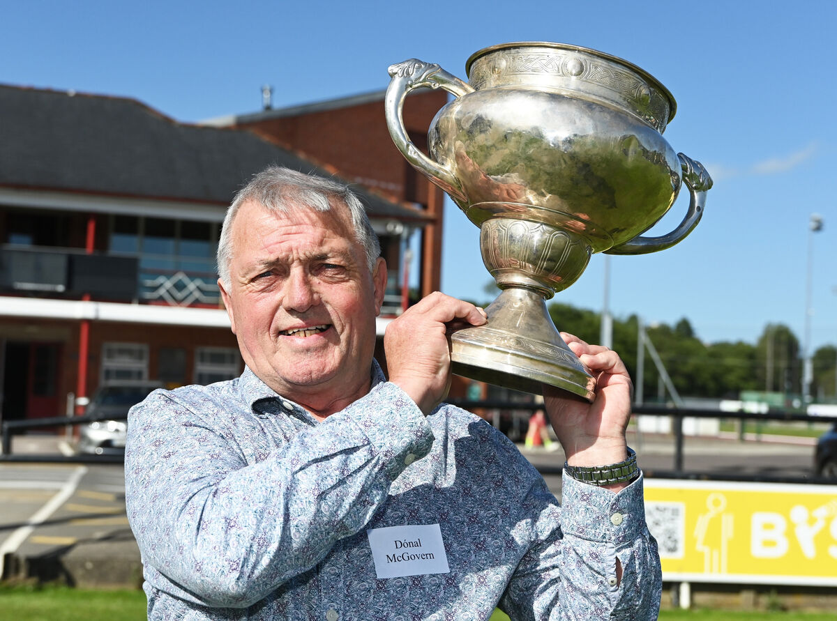 Donal McGovern capatin of the UCC team celebrating the 50th anniversary of 1976 Fitzgibbon Cup win over Maynooth at a reception held at the Mardyke. Picture: Eddie O'Hare Donal McGovern capatin of the UCC team celebrating the 50th anniversary of 1976 Fitzgibbon Cup win over Maynooth at a reception held at the Mardyke. Picture: Eddie O'Hare
