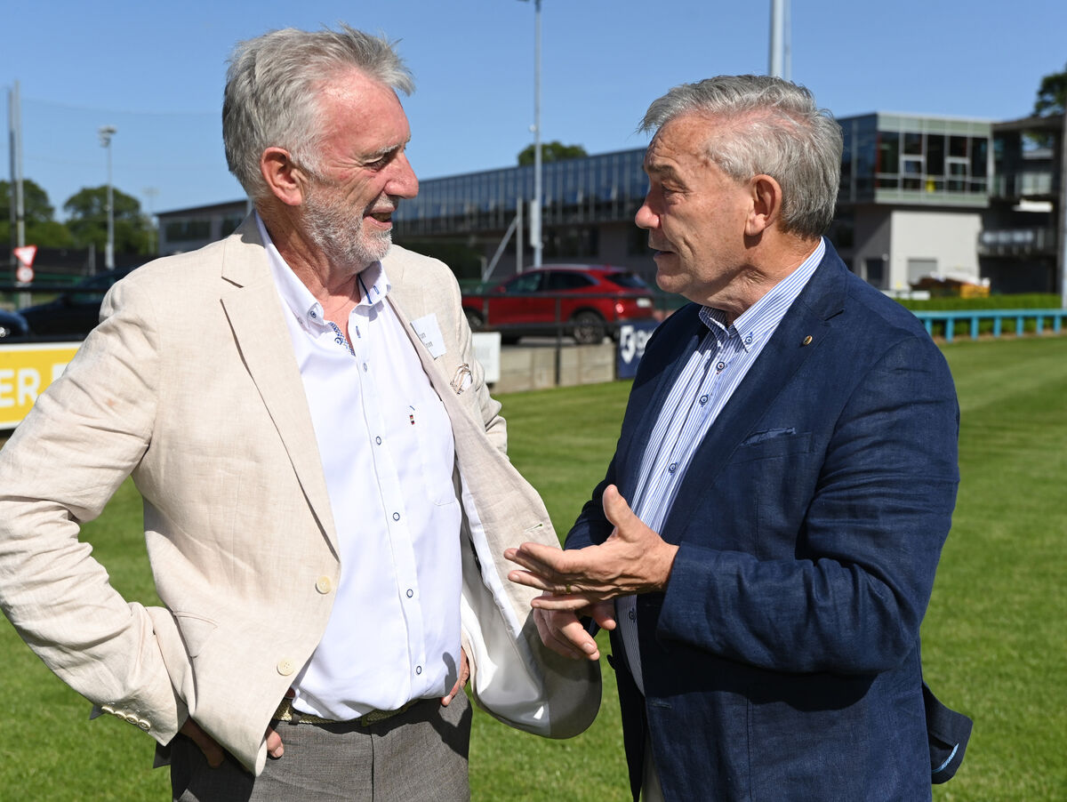 Brian Waldron and Patsy O'Keeffe members of the UCC team celebrating the 50th anniversary of 1976 Fitzgibbon Cup win over Maynooth at a reception held at the Mardyke. Picture: Eddie O'Hare Brian Waldron and Patsy O'Keeffe members of the UCC team celebrating the 50th anniversary of 1976 Fitzgibbon Cup win over Maynooth at a reception held at the Mardyke. Picture: Eddie O'Hare