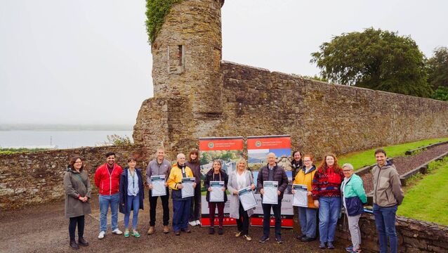 <p>To mark the completion of of phase 1 of the Town Walls of County Cork project, which focused on Youghal and Bandon, county archaeologist Annette Quinn hosted a guided tour of the Youghal Town Wall.</p>