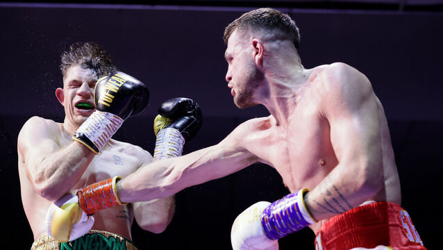 <p>BUI Irish Light Heavyweight Title: Kevin Cronin and Cathal Crowley</p>