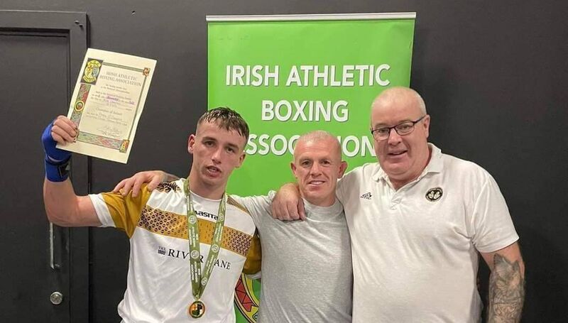 Golden Gloves Boxing club cork senior champion Aaron O'Donoghue 63.5kg Golden Gloves Boxing club cork senior champion Aaron O'Donoghue 63.5kg