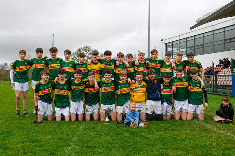 The St Michael's winning Féile team. Picture: Noel Sweeney The St Michael's winning Féile team. Picture: Noel Sweeney