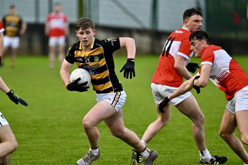  David Hanlon in action for Avondhu this year. Picture: Larry Cummins