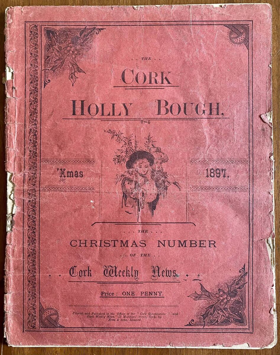 The front page from the first ever Holly Bough, in 1897 The front page from the first ever Holly Bough, in 1897