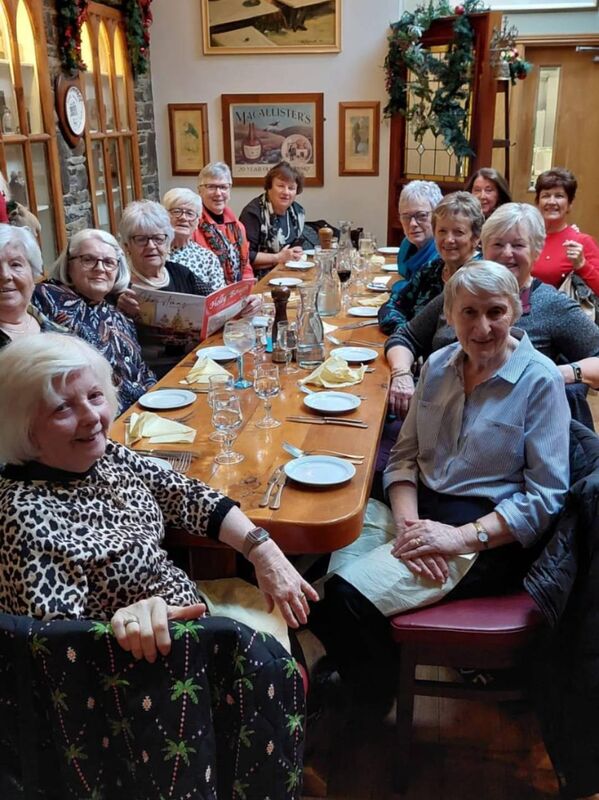The class of '62 from Kanturk Girls Secondary School at their annual reunion in the Vintage. 