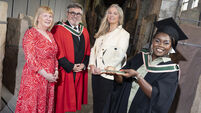 Tusla apprentices celebrate graduating from University College Cork