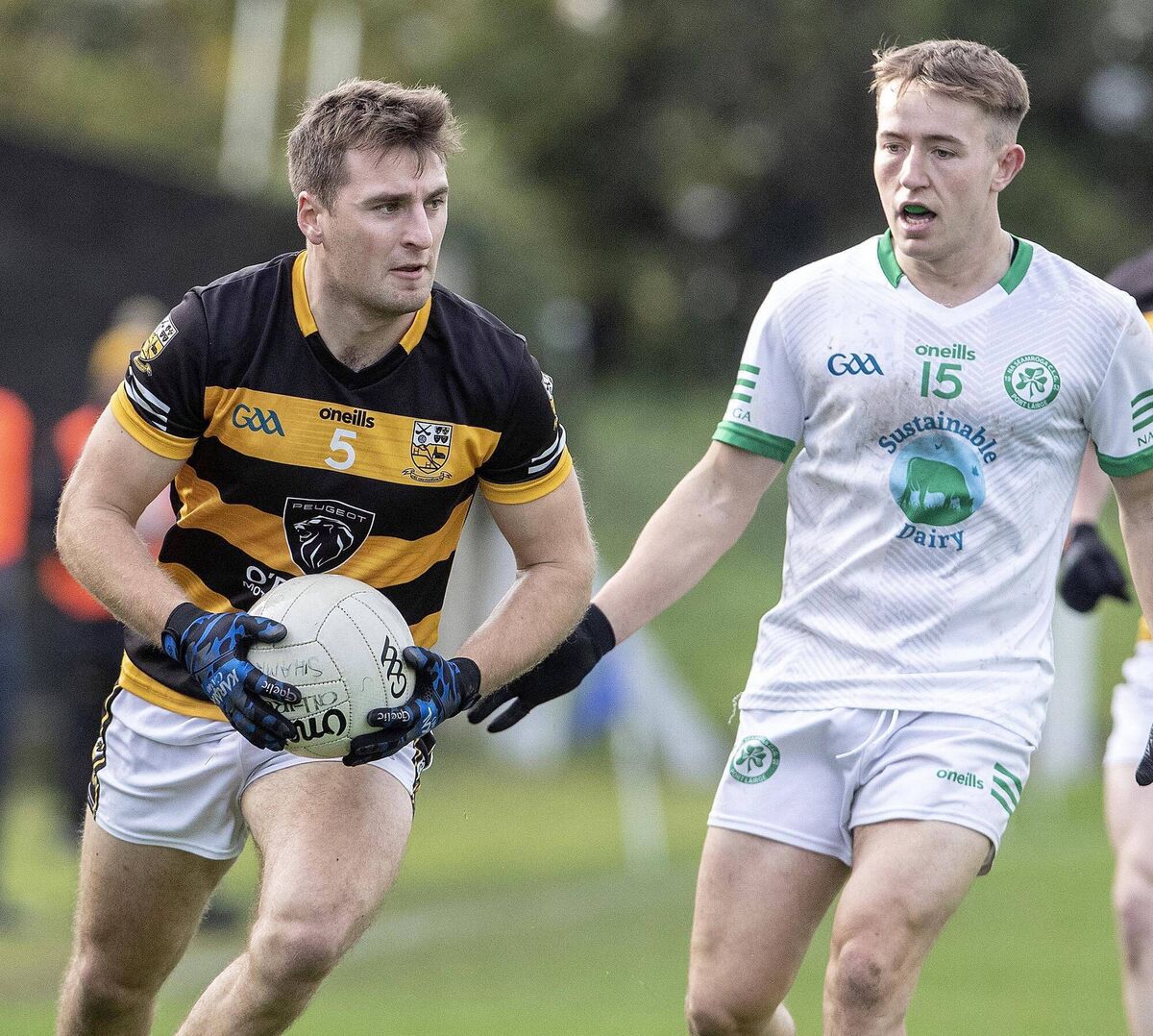 Buttevant's Michael Walsh with the ball. Picture: Sean Byrne Buttevant's Michael Walsh with the ball. Picture: Sean Byrne