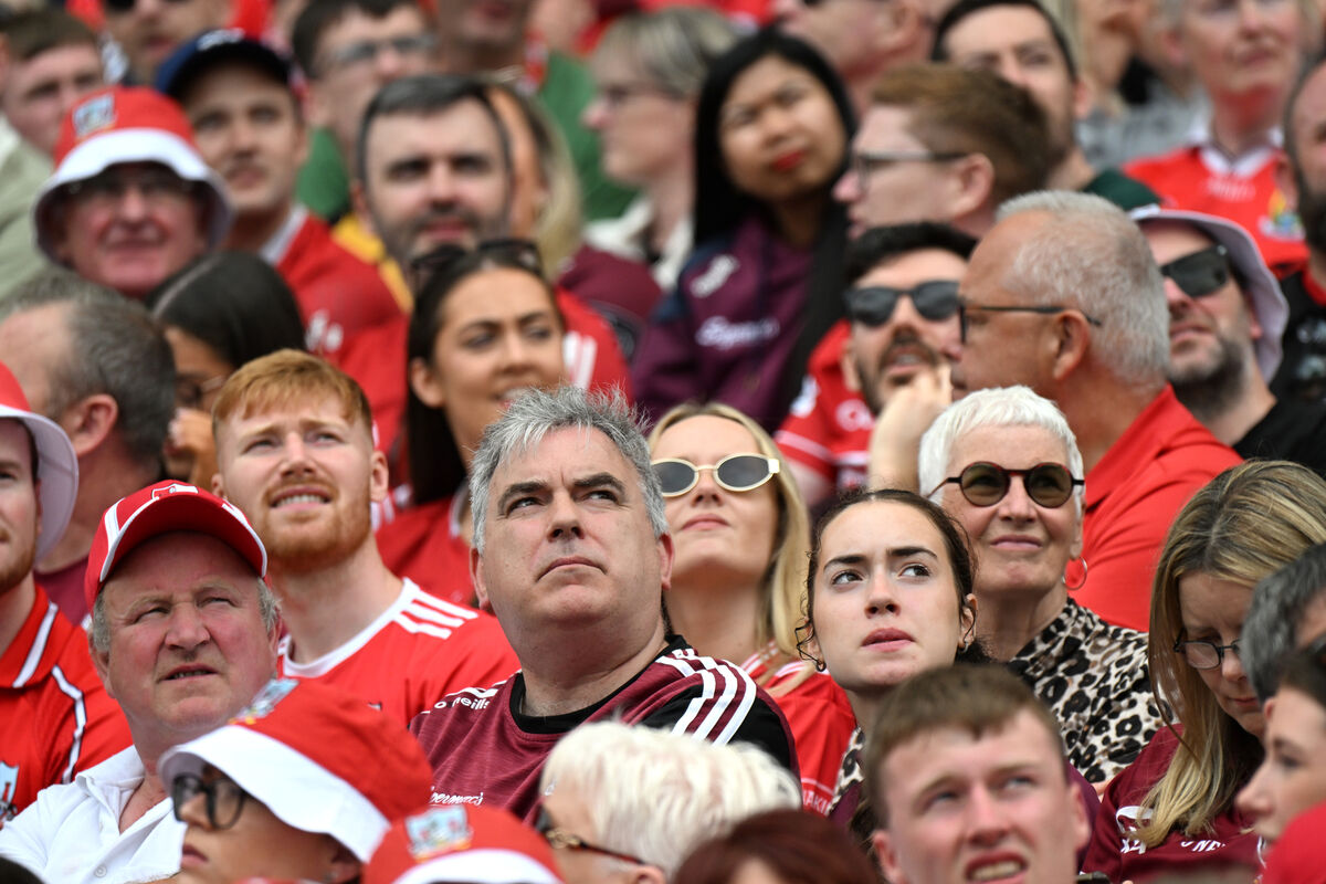  Fans at Croke Park last weekend. Picture: Larry Cummins