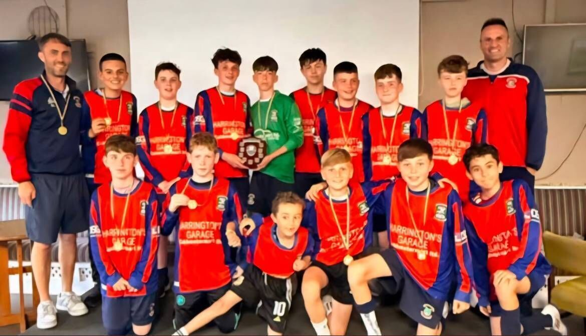 Springfield, winners of the Shield competition in the Pottery Cup tournament. Springfield, winners of the Shield competition in the Pottery Cup tournament.
