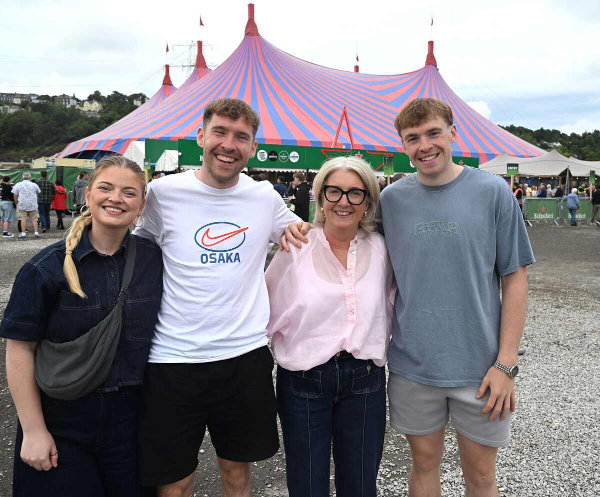 Niamh Keane, Kerry with Paul, Mary Clare and Eoin Healy, from Fermoy at the Christy Moore gig. Niamh Keane, Kerry with Paul, Mary Clare and Eoin Healy, from Fermoy at the Christy Moore gig.