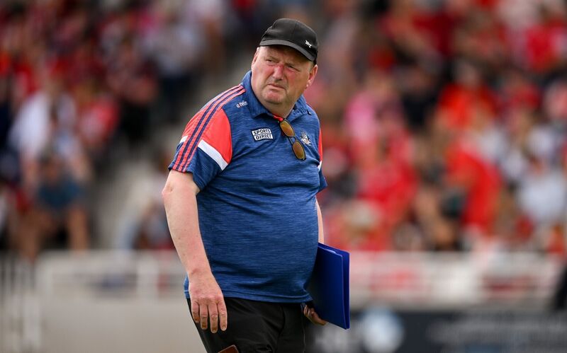 Cork minor football manager Keith Ricken before the game against Tyrone. Picture: Sam Barnes/Sportsfile Cork minor football manager Keith Ricken before the game against Tyrone. Picture: Sam Barnes/Sportsfile