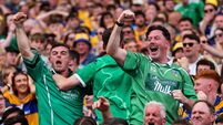 GAA All-Ireland Senior Hurling Championship Semi-Final Limerick vs Clare Limerick fans celebrate after the match 5/7/2026