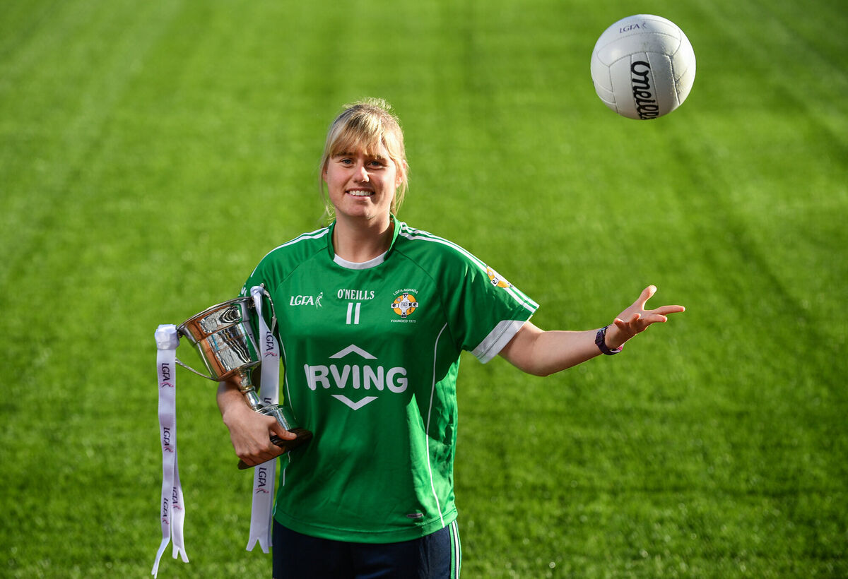 Emma Farmer rolled back the years as her three second-half points helped secure the league title for Aghada. Picture: Sam Barnes/Sportsfile Emma Farmer rolled back the years as her three second-half points helped secure the league title for Aghada. Picture: Sam Barnes/Sportsfile