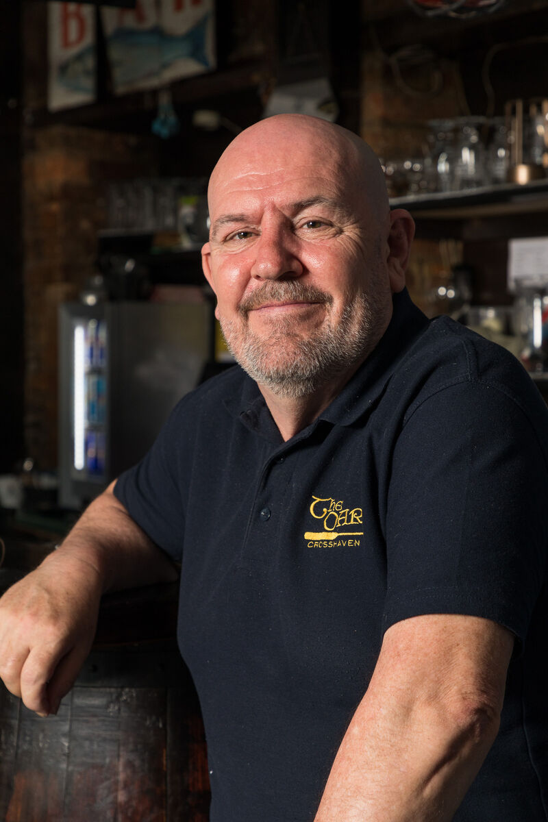 James says the local community in Crosshaven has helped keep The Oar afloat in a turbulent time for the industry. Picture: David Creedon James says the local community in Crosshaven has helped keep The Oar afloat in a turbulent time for the industry. Picture: David Creedon