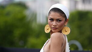 Zendaya embraces Grecian theme for The Odyssey photocall Zendaya embraces Grecian theme for The Odyssey photocall