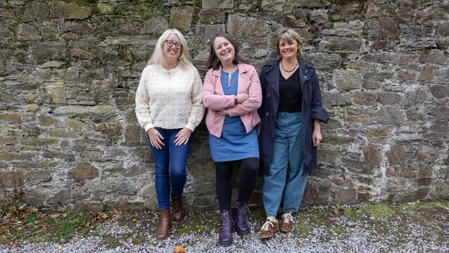<p>Elaine Duggan, Digital Media and CRM Co-ordinator, Dr Michelle Maher, Programme Manager See Her Elected, and Megan Flynn Dixon, Communications and Development Manager.</p>
