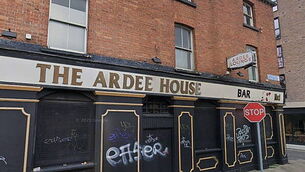Repossession of pub occupied by activists following arrest of two men Repossession of pub occupied by activists following arrest of two men