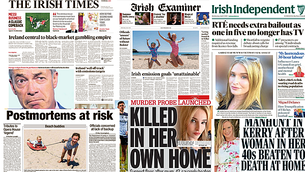 What the papers say: Wednesday's front pages What the papers say: Wednesday's front pages