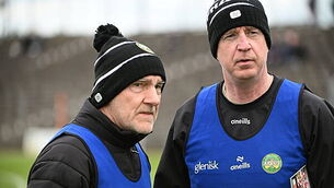 Mickey Harte and Declan Kelly 13/4/2025