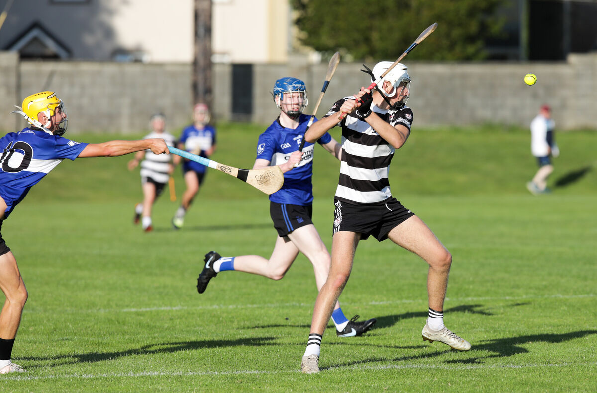 Midleton's Scott Dunlea clears the ball during Wednesday's Rebel Óg U18 Premier 1 HL final in Cloyne. Picture: David Creedon Midleton's Scott Dunlea clears the ball during Wednesday's Rebel Óg U18 Premier 1 HL final in Cloyne. Picture: David Creedon