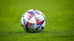 A view of a match ball 14/6/2022