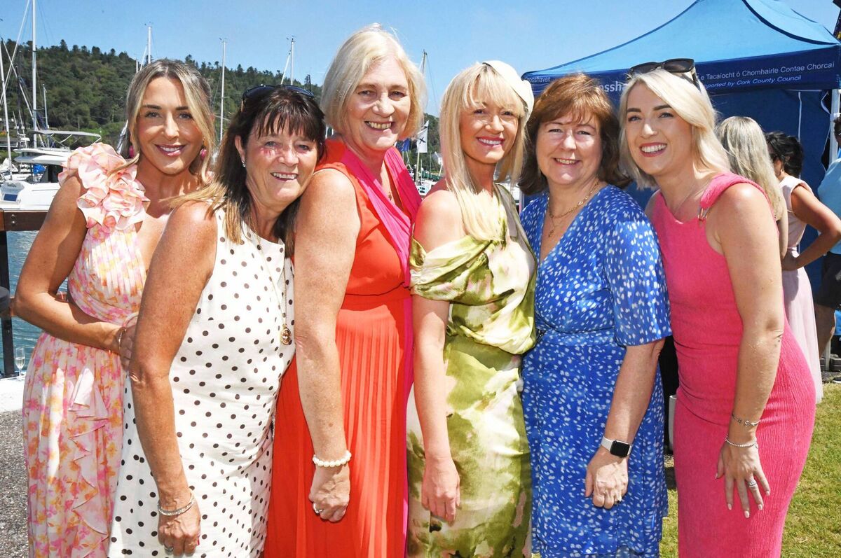 Audrey Claffey, Angela Walsh, Jenny Coughlan, Eileen Coughlan, Rose McGregor and Caroline Deasy were at the Cork Week Ladies Day, RCYC, in aid of Crosshaven RNLI. Pictures: Siobhán Russell Audrey Claffey, Angela Walsh, Jenny Coughlan, Eileen Coughlan, Rose McGregor and Caroline Deasy were at the Cork Week Ladies Day, RCYC, in aid of Crosshaven RNLI. Pictures: Siobhán Russell