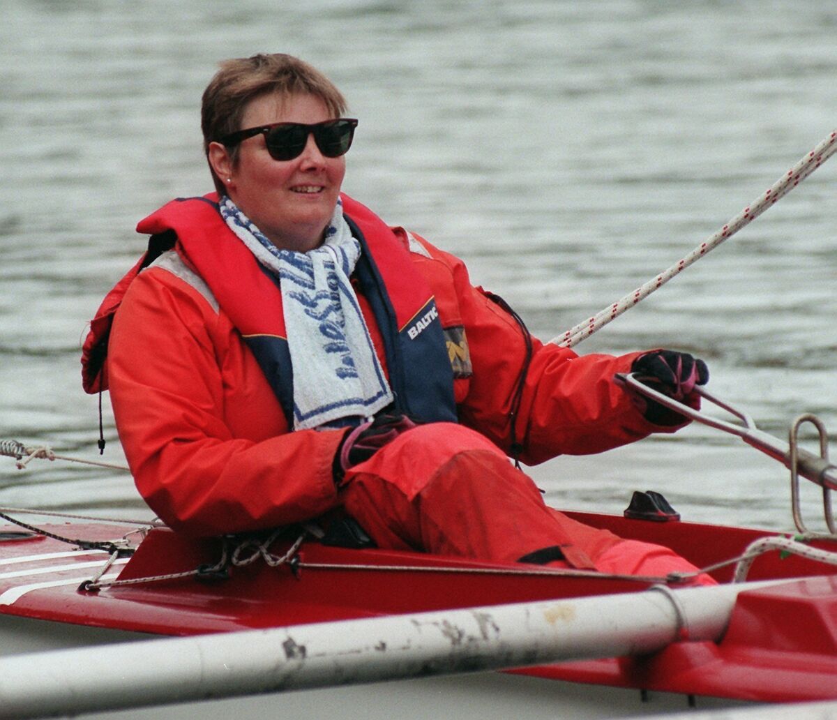 Cathy Dunne-Fitzpatrick at the Irish Open Challenge Sailing Championships for the disabled in Kinsale Cathy Dunne-Fitzpatrick at the Irish Open Challenge Sailing Championships for the disabled in Kinsale