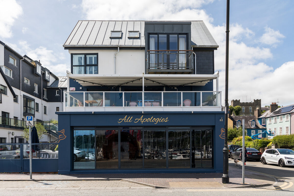 The exterior of All Apologies in Kinsale. Picture: David Creedon The exterior of All Apologies in Kinsale. Picture: David Creedon